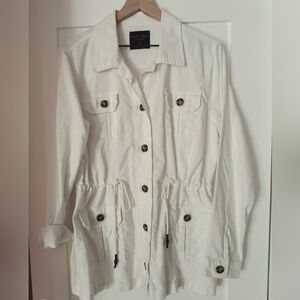 Black Label White Utility Jacket